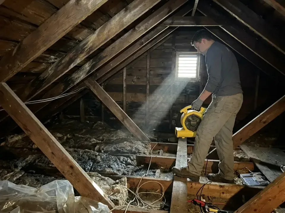 attic-water-damage-drying-proc-007 — frequently asked questions, Emergency Water Extraction & 24/7 Flood Response in Oakbroo…